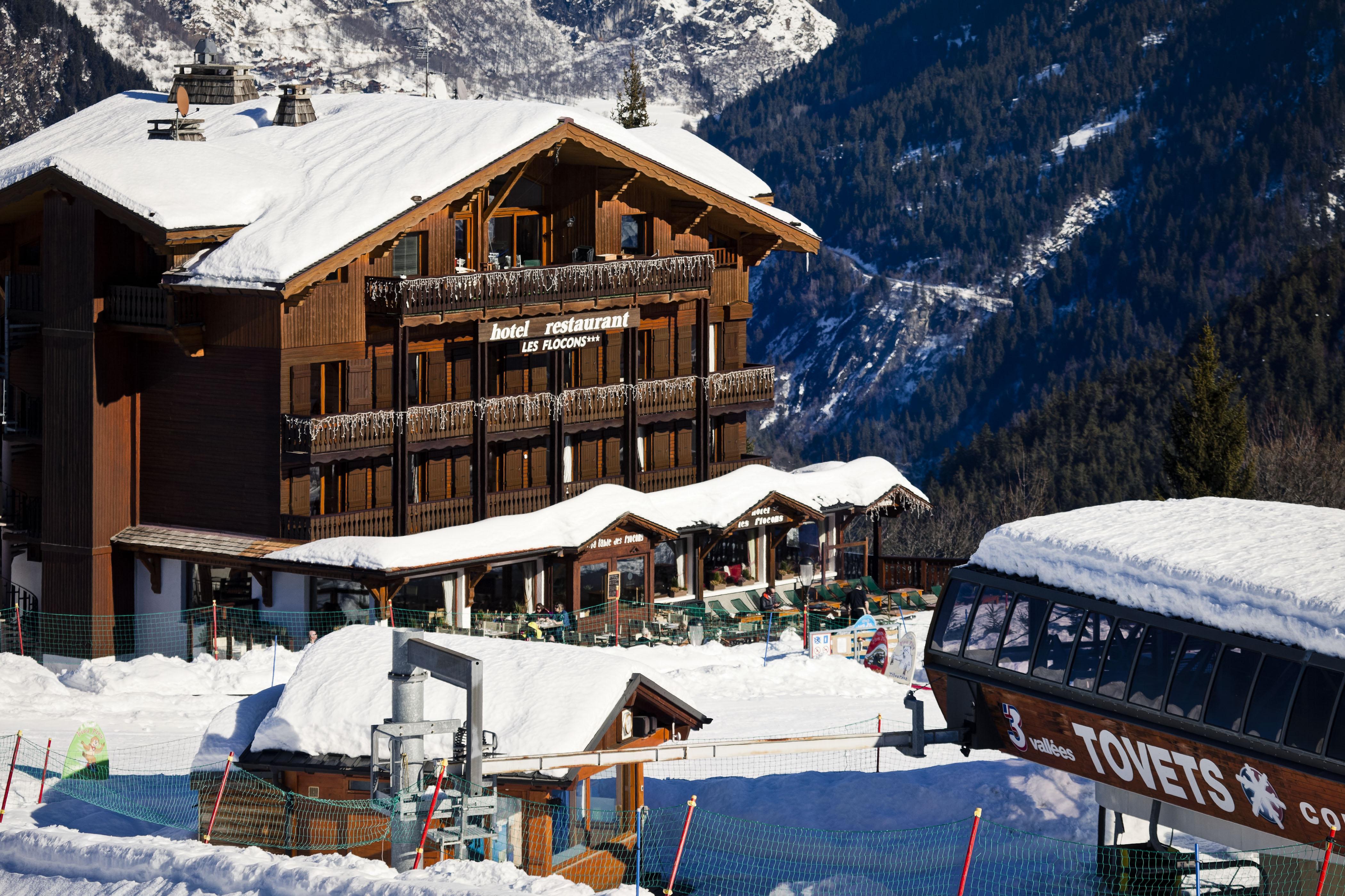 Hotel Les Flocons Courchevel Eksteriør bilde